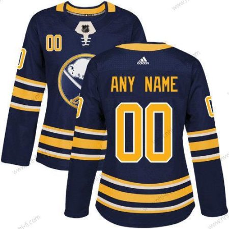 Adidas Buffalo Sabres Räätälöidyt Aito Laivastonsininen Sininen Kotiottelu NHL Paita – Naisten