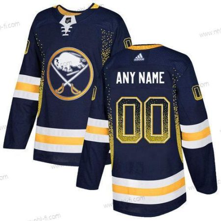 Adidas Buffalo Sabres Räätälöidyt Laivastonsininen Paita – Miesten