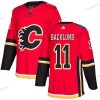 Adidas Calgary Flames #11 Mikael Backlund Punainen Kotiottelu Aito Ommeltu NHL Paita – Nuoret