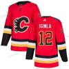 Adidas Calgary Flames #12 Jarome Punainen Paita – Miesten