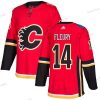 Adidas Calgary Flames #14 Theoren Fleury Punainen Kotiottelu Aito Ommeltu NHL Paita – Miesten