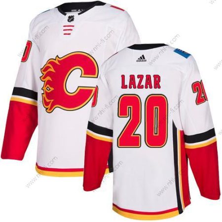 Adidas Calgary Flames #20 Curtis Lazar Valkoinen Kolmas Aito NHL Paita – Miesten