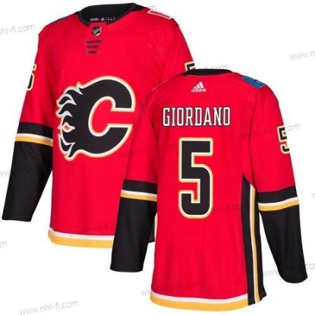 Adidas Calgary Flames #5 Mark Giordano Punainen Kotiottelu Aito Ommeltu NHL Paita – Miesten