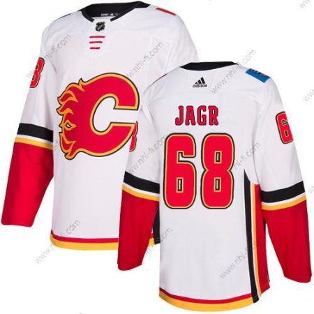 Adidas Calgary Flames #68 Jaromir Jagr Valkoinen Kolmas Aito NHL Paita – Miesten