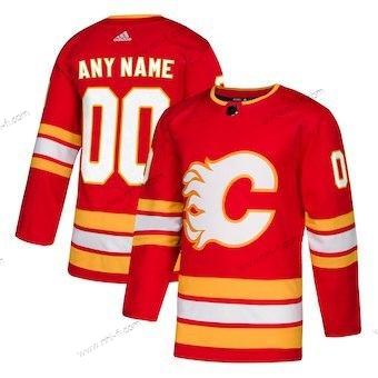 Adidas Calgary Flames Räätälöidyt Punainen Vaihtopaita Aito Paita – Lasten