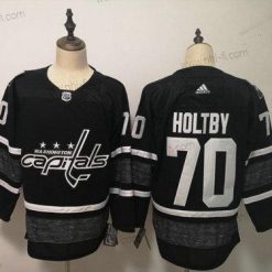 Adidas Capitals 70 Braden Holtby Musta 2019 NHL All-Star Game Parley Aito Pelaaja Paita – Miesten