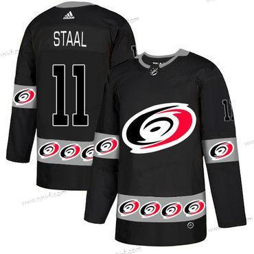 Adidas Carolina Hurricanes #11 Jordan Staal Musta Maajoukkue Logos Paita – Miesten