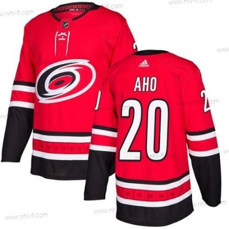 Adidas Carolina Hurricanes #20 Sebastian Aho Punainen Kotiottelu Aito Ommeltu NHL Paita – Nuoret