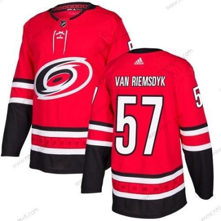 Adidas Carolina Hurricanes #57 Trevor Van Riemsdyk Punainen Kotiottelu Aito Ommeltu NHL Paita – Miesten