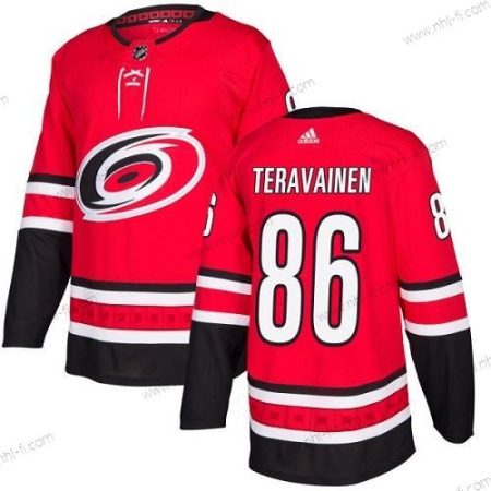 Adidas Carolina Hurricanes #86 Teuvo Teravainen Punainen Kotiottelu Aito Ommeltu NHL Paita – Nuoret