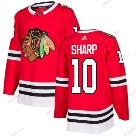 Adidas Chicago Blackhawks #10 Patrick Sharp Punainen Kotiottelu Aito Ommeltu NHL Paita – Nuoret