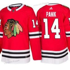 Adidas Chicago Blackhawks #14 Richard Panik Punainen Kotiottelu Aito Ommeltu NHL Paita – Miesten