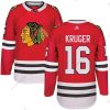 Adidas Chicago Blackhawks #16 Marcus Kruger Punainen Kotiottelu Aito Ommeltu NHL Paita – Miesten