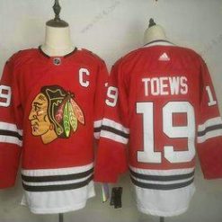 Adidas Chicago Blackhawks #19 Jonathan Toews Kotiottelu Aito Punainen Pelaaja Paita – Miesten