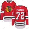 Adidas Chicago Blackhawks #72 Artemi Panarin Punainen Kotiottelu Aito Ommeltu NHL Paita – Miesten