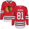 Adidas Chicago Blackhawks #81 Marian Hossa Punainen Kotiottelu Aito Ommeltu NHL Paita – Miesten