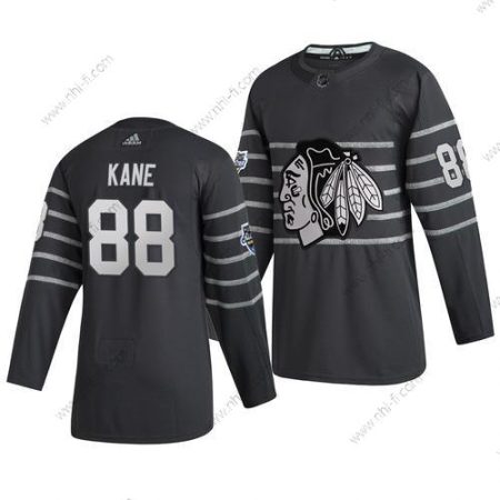 Adidas Chicago Blackhawks #88 Patrick Kane Harmaa 2020 NHL All-Star Game Paita – Miesten