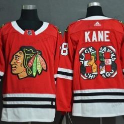 Adidas Chicago Blackhawks #88 Patrick Kane New Punainen Ommeltu NHL Paita – Miesten