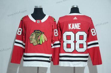 Adidas Chicago Blackhawks #88 Patrick Kane Punainen Kotiottelu Aito Ommeltu NHL Paita – Miesten