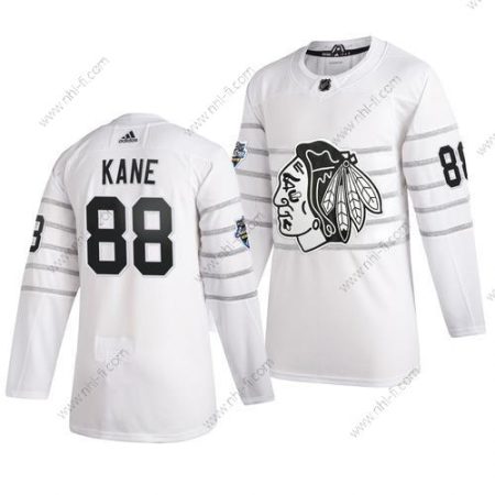 Adidas Chicago Blackhawks #88 Patrick Kane Valkoinen 2020 NHL All-Star Game Paita – Miesten