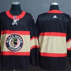 Adidas Chicago Blackhawks Tyhjä Premier Musta New Vieras Paita – Miesten