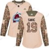 Adidas Colorado Avalanche #19 Joe Sakic Maastokuvio Aito 2017 Veterans Day Ommeltu NHL Paita – Naisten