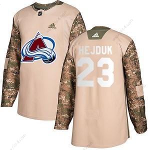 Adidas Colorado Avalanche #23 Milan Hejduk Aito Veterans Day Harjoitus Maastokuvio Paita – Miesten