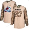 Adidas Colorado Avalanche #27 John Wensink Maastokuvio Aito 2017 Veterans Day Ommeltu NHL Paita – Miesten