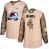 Adidas Colorado Avalanche #4 Tyson Barrie Maastokuvio Aito 2017 Veterans Day Ommeltu NHL Paita – Miesten