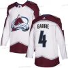 Adidas Colorado Avalanche #4 Tyson Barrie Valkoinen Kolmas Aito Ommeltu NHL Paita – Miesten