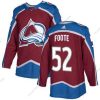 Adidas Colorado Avalanche #52 Adam Foote Kotiottelu Punainen Aito Ommeltu NHL Paita – Miesten