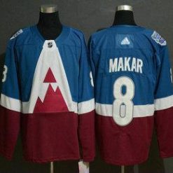 Adidas Colorado Avalanche #8 Cale Makar Sininen 2020 Stadium Series Ommeltu NHL Paita – Miesten