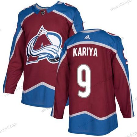 Adidas Colorado Avalanche #9 Paul Kariya Kotiottelu Punainen Aito Ommeltu NHL Paita – Miesten