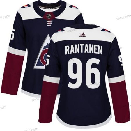 Adidas Colorado Avalanche #96 Mikko Rantanen Laivastonsininen Vaihtopaita Aito Ommeltu NHL Paita – Naisten