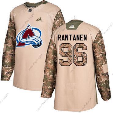 Adidas Colorado Avalanche #96 Mikko Rantanen Maastokuvio Aito 2017 Veterans Day Ommeltu NHL Paita – Miesten