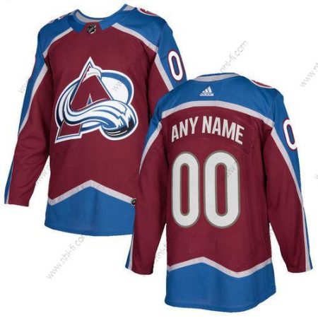 Adidas Colorado Avalanche Räätälöidyt Punainen Kotiottelu Aito Ommeltu NHL Paita – Miesten