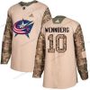 Adidas Columbus Blue Jackets #10 Alexander Wennberg Maastokuvio Aito 2017 Veterans Day Ommeltu NHL Paita – Miesten