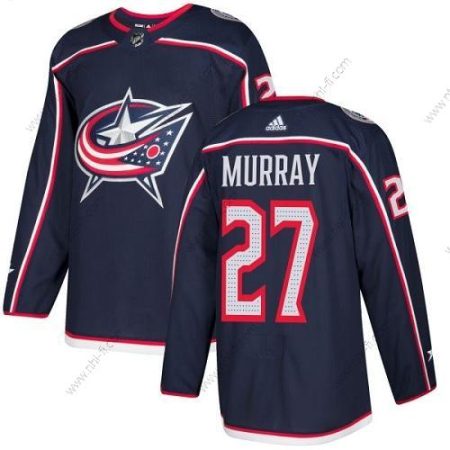 Adidas Columbus Blue Jackets #27 Ryan Murray Laivastonsininen Sininen Kotiottelu Aito Ommeltu NHL Paita – Miesten