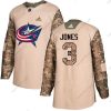 Adidas Columbus Blue Jackets #3 Seth Jones Maastokuvio Aito 2017 Veterans Day Ommeltu NHL Paita – Nuoret