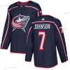 Adidas Columbus Blue Jackets #7 Jack Johnson Laivastonsininen Sininen Kotiottelu Aito Ommeltu NHL Paita – Nuoret