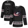 Adidas Columbus Blue Jackets #9 Artemi Panarin Musta Maajoukkue Logos Paita – Miesten