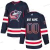 Adidas Columbus Blue Jackets Räätälöidyt Laivastonsininen Paita – Miesten