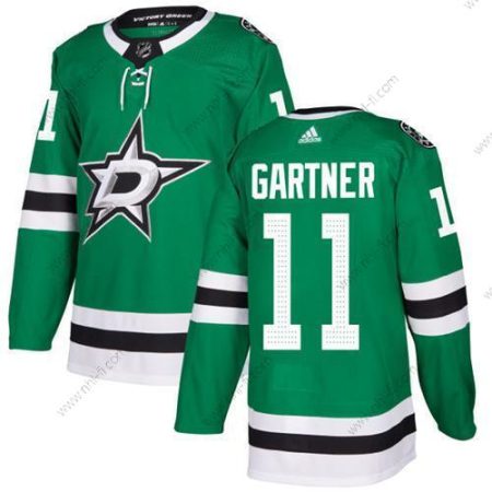 Adidas Dallas Stars #11 Mike Gartner Vihreä Kotiottelu Aito Ommeltu NHL Paita – Miesten