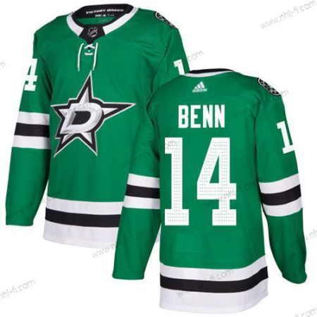 Adidas Dallas Stars #14 Jamie Benn Vihreä Kotiottelu Aito Ommeltu NHL Paita – Miesten