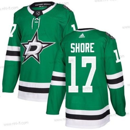 Adidas Dallas Stars #17 Devin Shore Vihreä Kotiottelu Aito Ommeltu NHL Paita – Nuoret