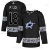 Adidas Dallas Stars #18 Tyler Pitlick Musta Maajoukkue Logos Paita – Miesten