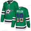 Adidas Dallas Stars #18 Tyler Pitlick Vihreä Kotiottelu Aito USA Flag Ommeltu NHL Paita – Miesten