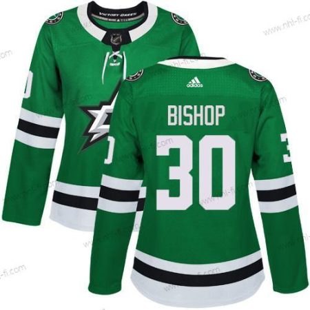 Adidas Dallas Stars #30 Ben Bishop Vihreä Kotiottelu Aito Ommeltu NHL Paita – Naisten