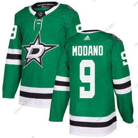 Adidas Dallas Stars #9 Mike Modano Vihreä Kotiottelu Aito Ommeltu NHL Paita – Miesten