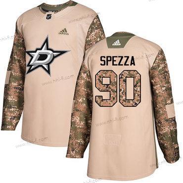 Adidas Dallas Stars #90 Jason Spezza Maastokuvio Aito 2017 Veterans Day Ommeltu NHL Paita – Miesten